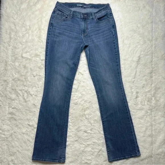 Old Navy Curvy  Jeans Size 10 Long - Picture 2 of 16